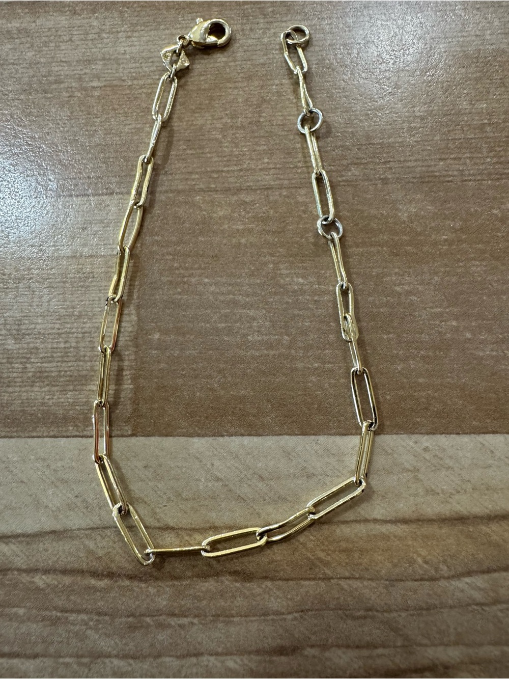Kendra Scott Minimal Courtney Gold Paperclip bracelet for Women